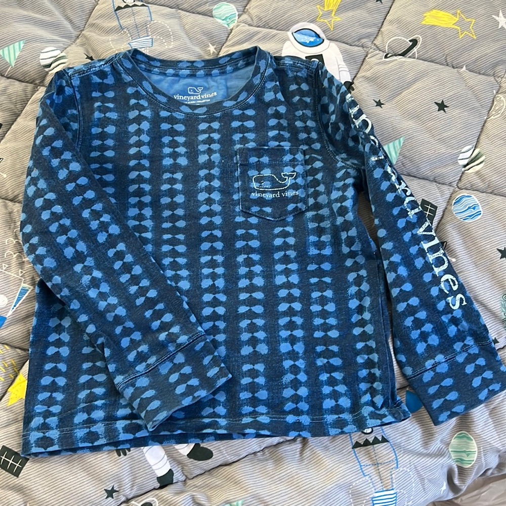 vineyard vines boys long sleeve shirt 3t